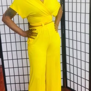 Yellow 2 piece set